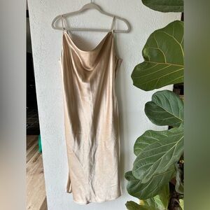 Birdy Grey Champagne Backless Dress
